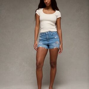 American Eagle mom Jean shorts